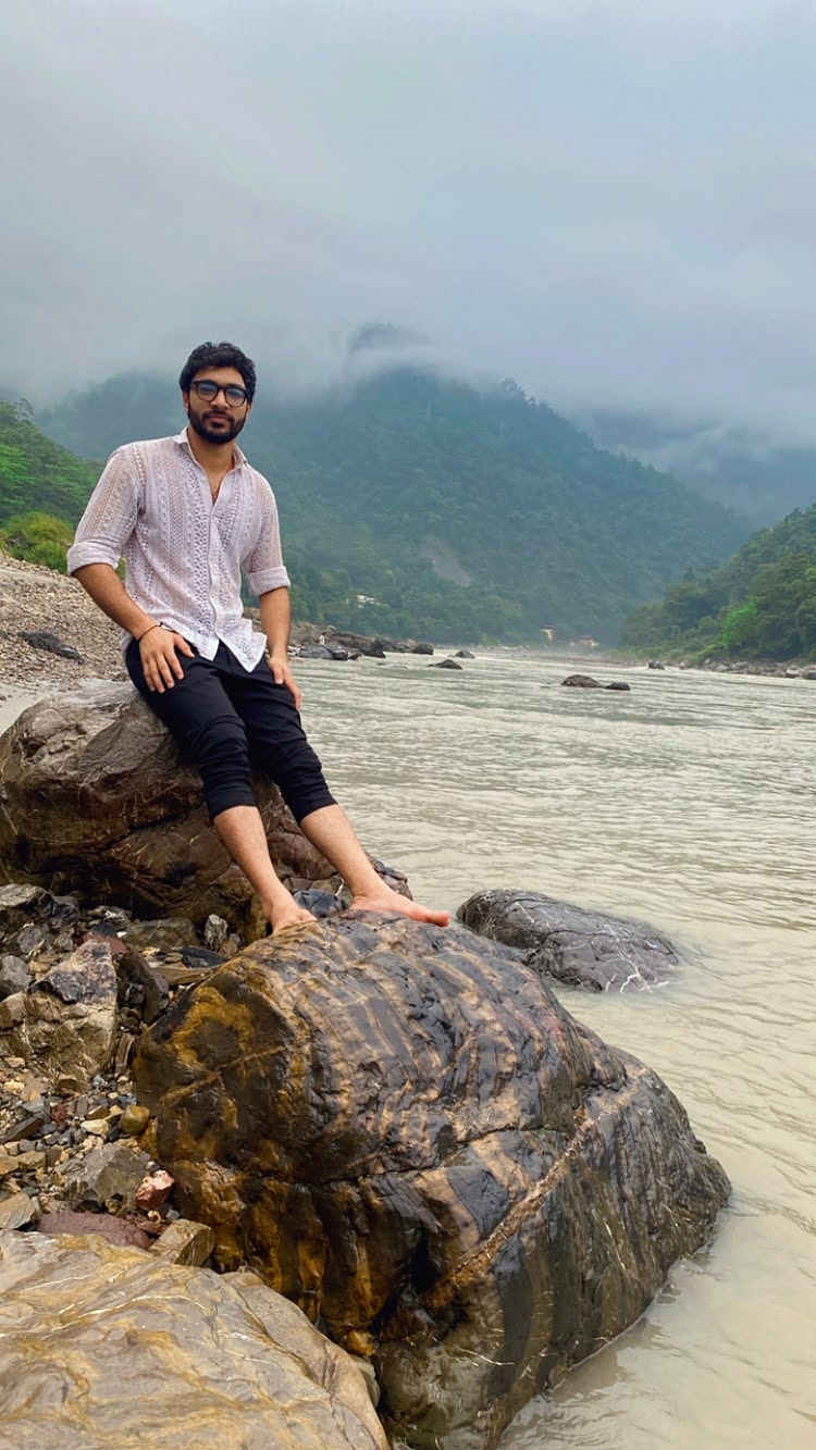 Portrait by the river